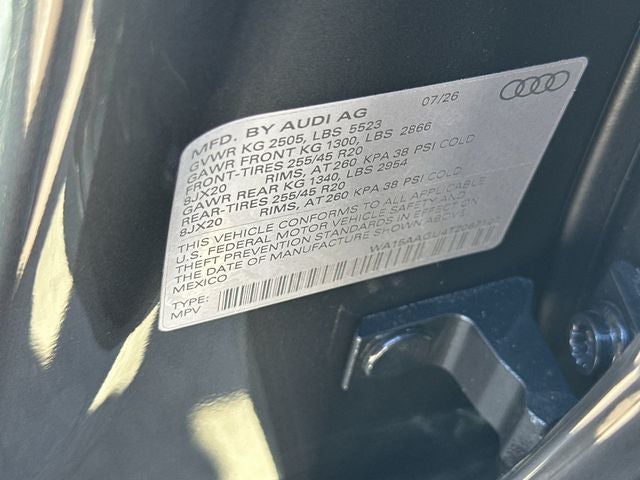 2026 Audi Q5 2.0T Premium Plus quattro