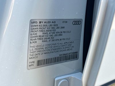 2026 Audi Q5 2.0T Premium Plus quattro