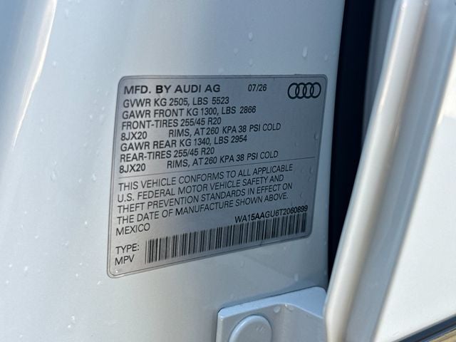 2026 Audi Q5 2.0T Premium Plus quattro