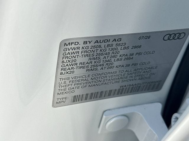2026 Audi Q5 2.0T Premium Plus quattro