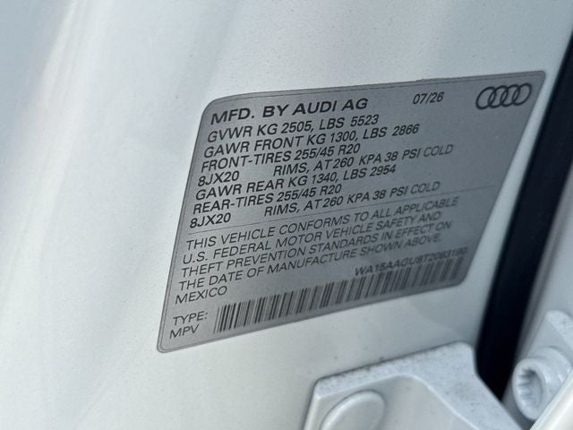2026 Audi Q5 2.0T Premium Plus quattro