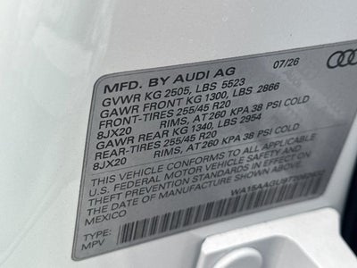 2026 Audi Q5 2.0T Premium Plus quattro