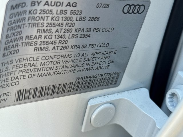 2026 Audi Q5 2.0T Premium Plus quattro