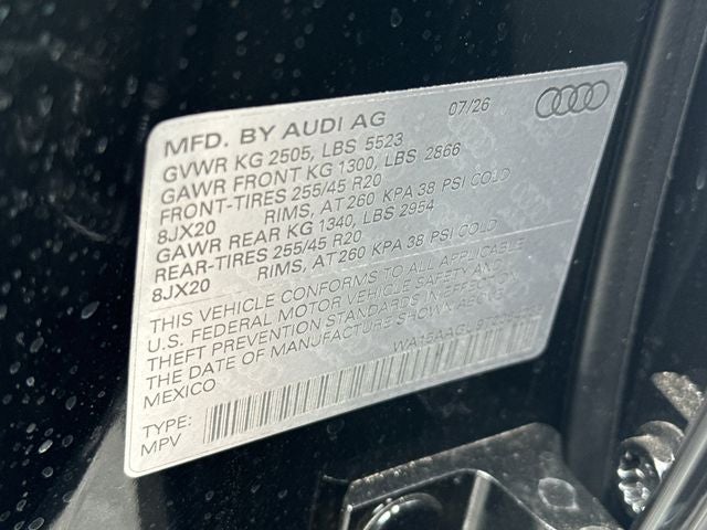 2026 Audi Q5 2.0T Premium Plus quattro