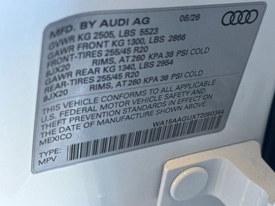 2026 Audi Q5 2.0T Premium Plus quattro