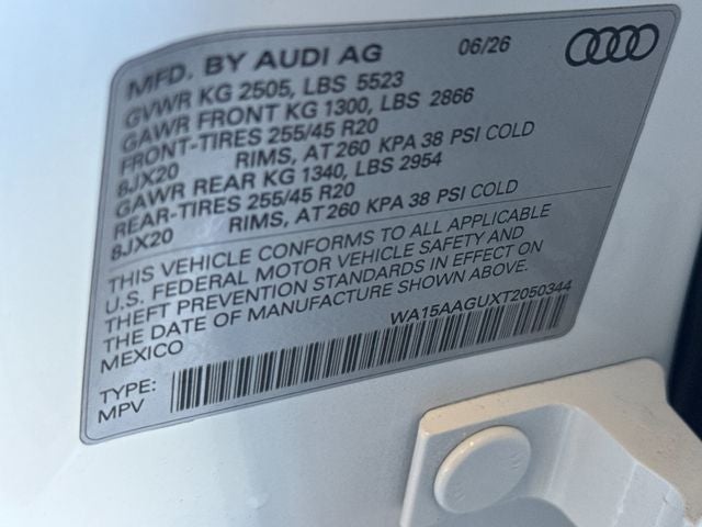 2026 Audi Q5 2.0T Premium Plus quattro