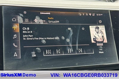 2024 Audi SQ8 e-tron Prestige quattro