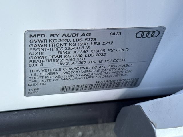 2023 Audi Q5 40 Premium quattro