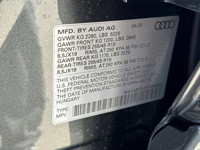 2026 Audi Q3 S line quattro