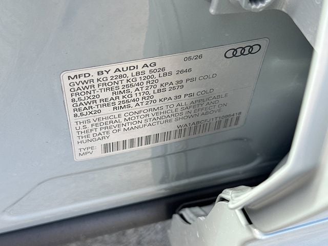 2026 Audi Q3 S line quattro