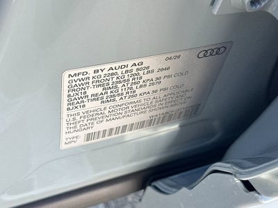 2026 Audi Q3 S line quattro
