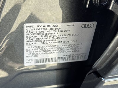2026 Audi Q3 S line quattro