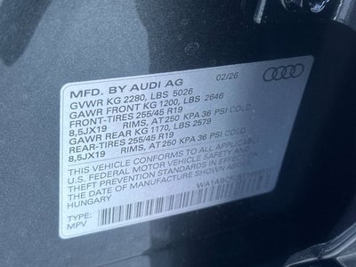 2026 Audi Q3 S line quattro