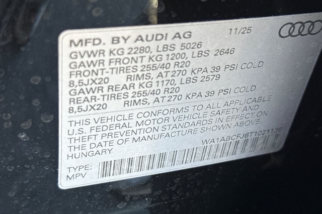 2026 Audi Q3 S line quattro