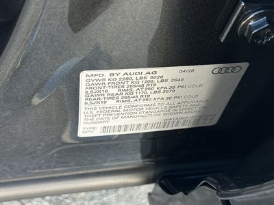 2026 Audi Q3 S line quattro