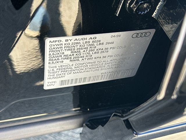 2026 Audi Q3 S line quattro