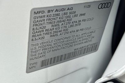 2026 Audi Q3 S Line quattro