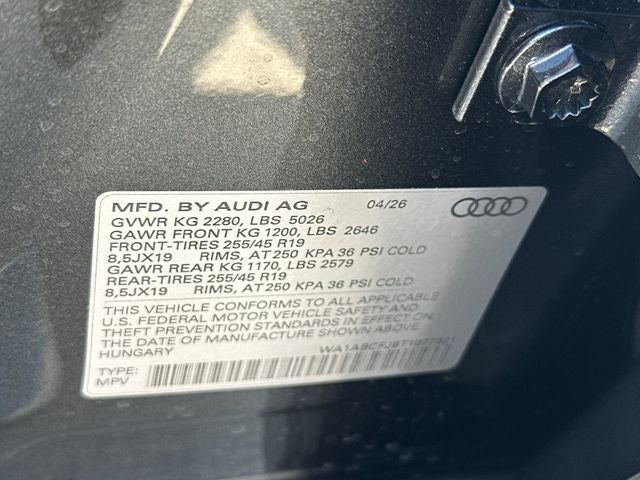 2026 Audi Q3 S line quattro