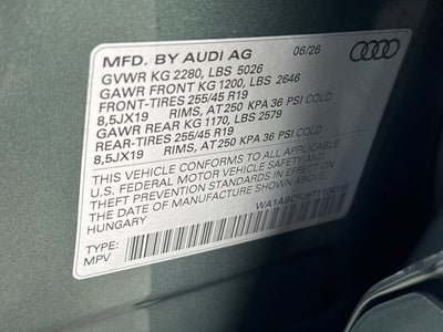 2026 Audi Q3 S line quattro