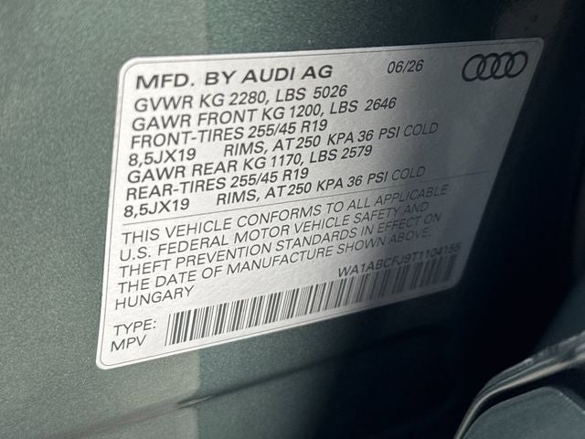2026 Audi Q3 S line quattro