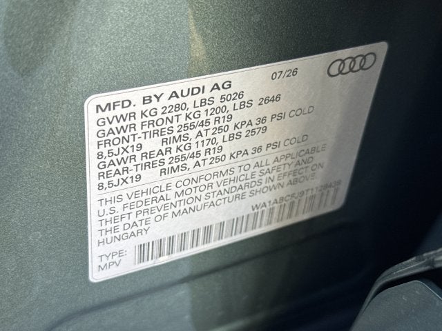 2026 Audi Q3 S line quattro