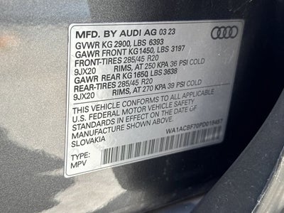 2023 Audi Q7 45 Premium quattro
