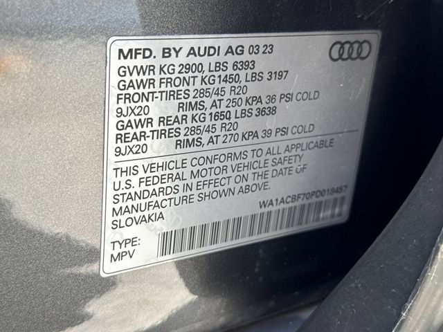 2023 Audi Q7 45 Premium quattro