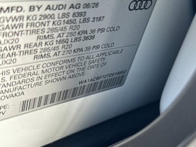 2026 Audi Q7 45 Premium quattro