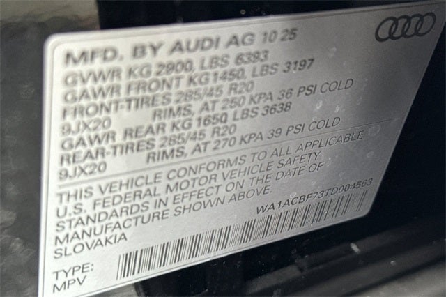 2026 Audi Q7 45 Premium quattro