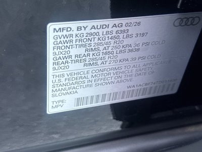 2026 Audi Q7 45 Premium quattro