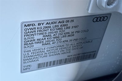 2025 Audi Q7 45 Premium quattro