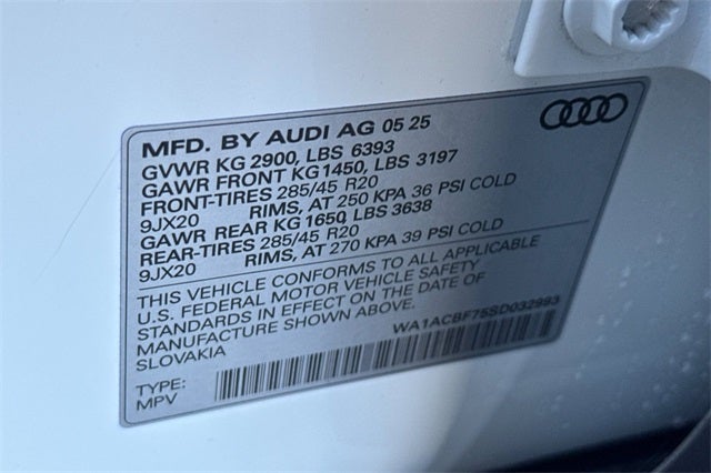 2025 Audi Q7 45 Premium quattro