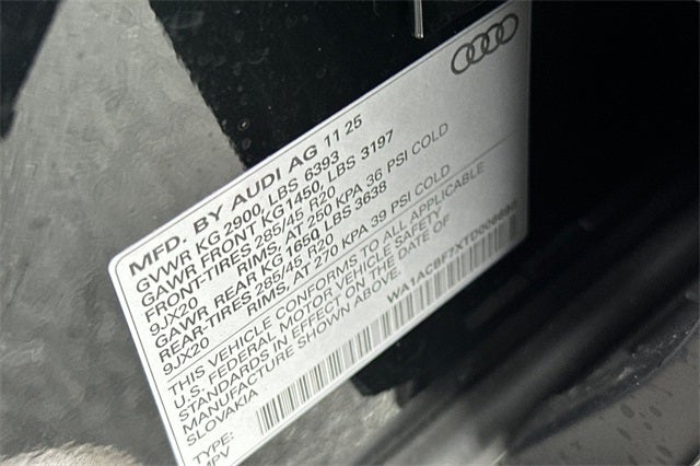 2026 Audi Q7 45 Premium quattro