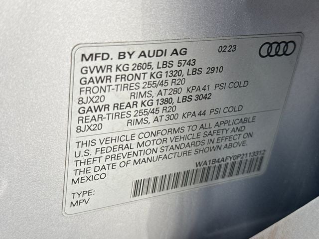 2023 Audi SQ5 Premium Plus quattro