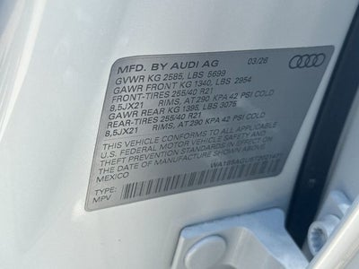 2026 Audi SQ5 Sportback Premium Plus quattro