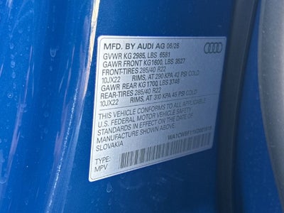 2027 Audi SQ8 4.0T Prestige quattro