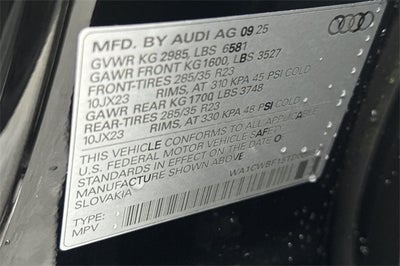 2026 Audi SQ8 4.0T Prestige quattro