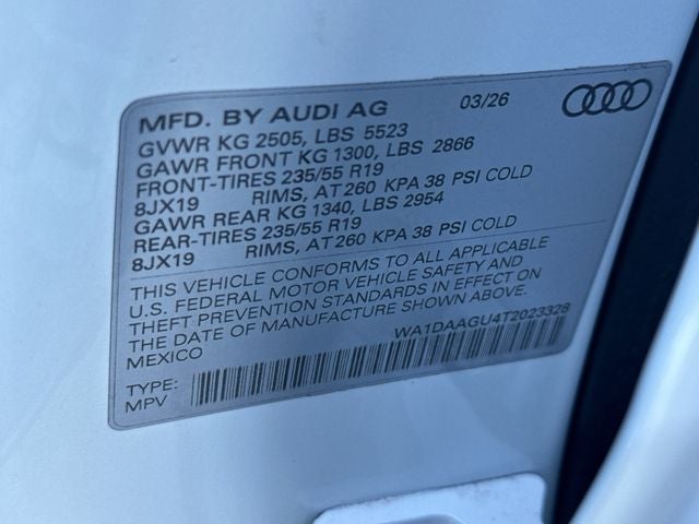 2026 Audi Q5 quattro