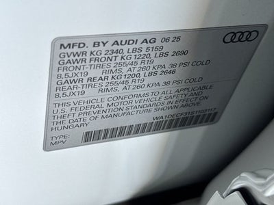2025 Audi Q3 Premium S Line quattro