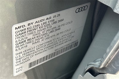 2025 Audi Q3 Premium S Line quattro