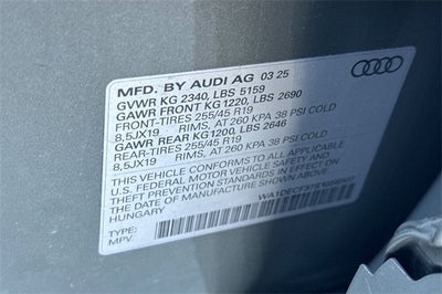 2025 Audi Q3 Premium S Line quattro