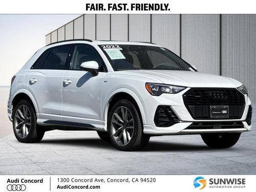 2022 Audi Q3 Premium S Line quattro