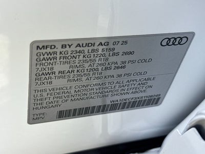 2025 Audi Q3 Premium S Line quattro