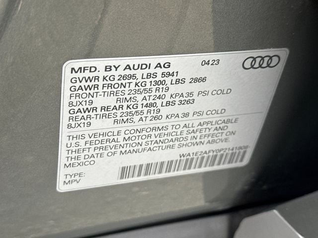 2023 Audi Q5 e 55 Premium Plus S Line