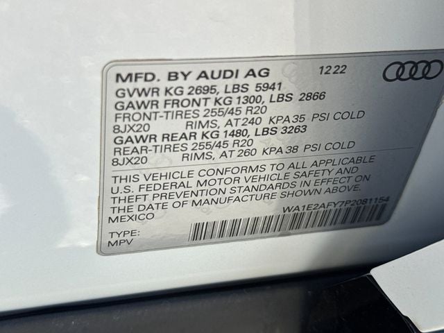 2023 Audi Q5 e 55 Premium Plus S Line