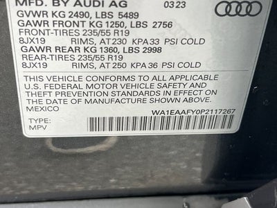 2023 Audi Q5 45 S line Premium quattro