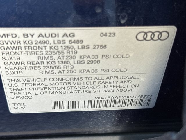 2023 Audi Q5 45 S line Premium Plus quattro