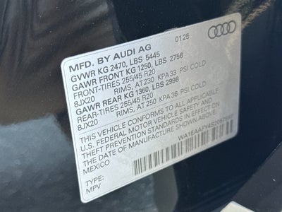 2025 Audi Q5 45 S line Premium Plus quattro