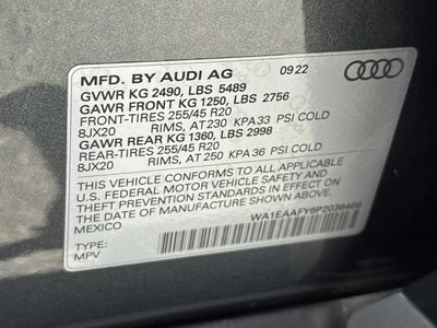 2023 Audi Q5 45 S line Premium quattro