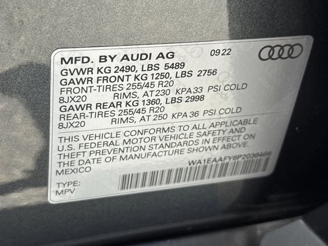2023 Audi Q5 45 S line Premium quattro